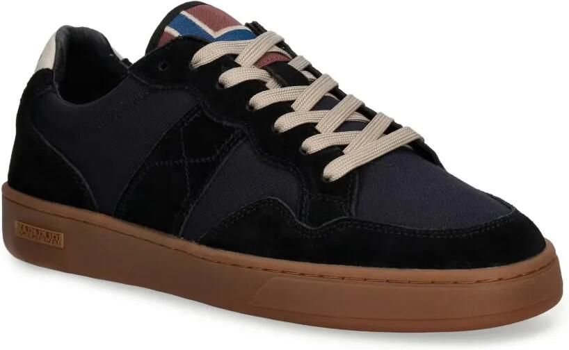 Napapijri Diomede sneakers met suède vlakken Zwart - Foto 2