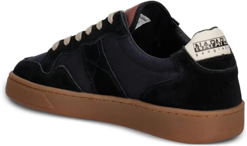 Napapijri Diomede sneakers met suède vlakken Zwart - Foto 3