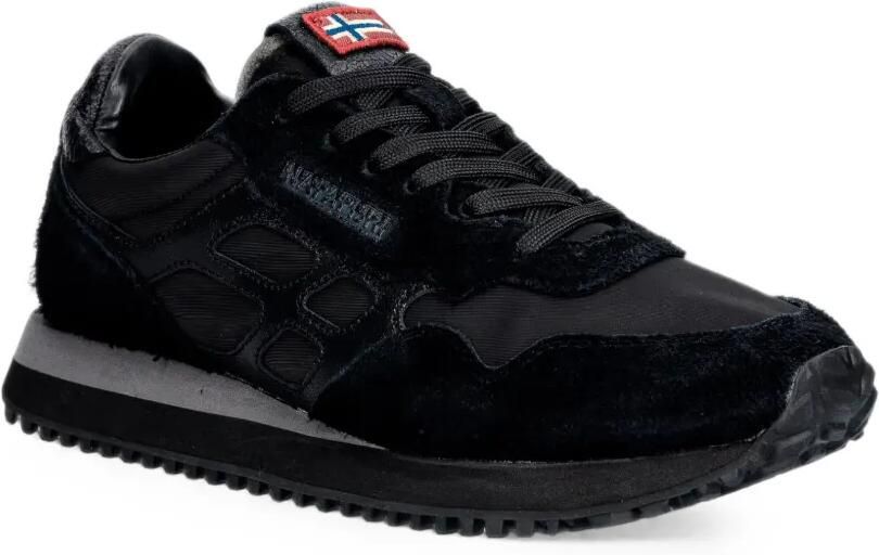 Napapijri Element sneakers met logo-patch en vlakken Zwart - Foto 3