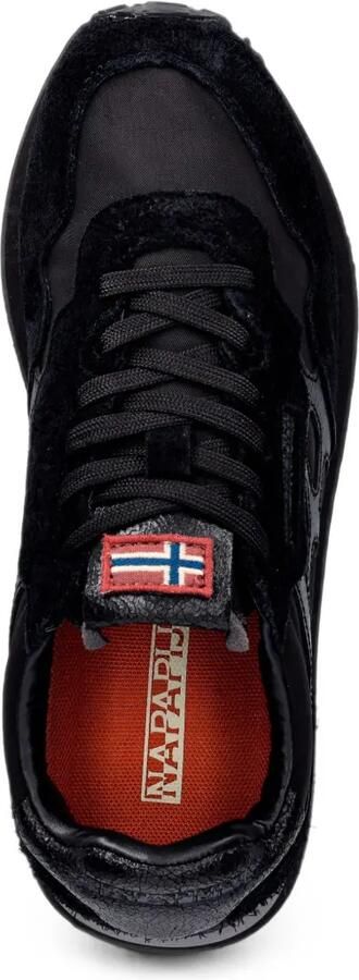 Napapijri Element sneakers met logo-patch en vlakken Zwart - Foto 4