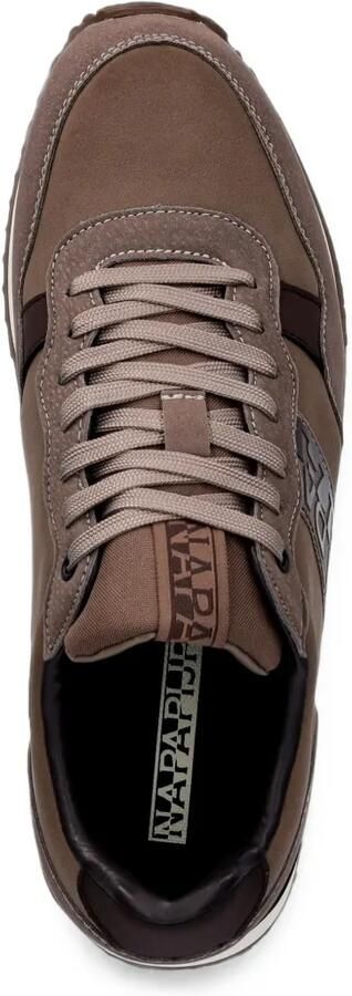 Napapijri Sneakers met logopatch Bruin - Foto 4