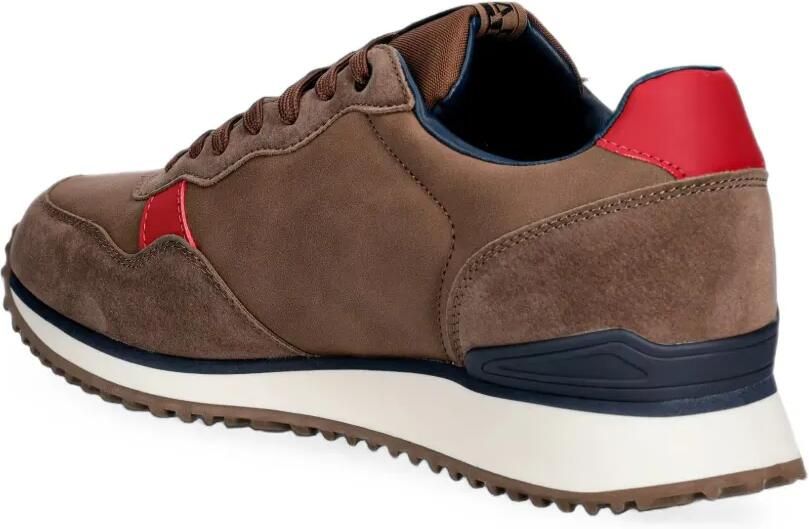 Napapijri Sneakers met logopatch Bruin - Foto 2