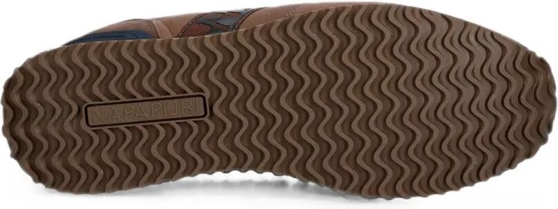 Napapijri Sneakers met logopatch Bruin - Foto 5