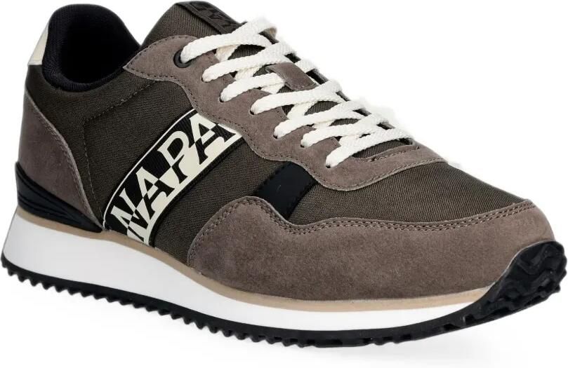 Napapijri Sneakers met logopatch Grijs - Foto 3