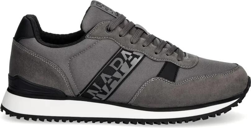 Napapijri Sneakers met logopatch Grijs
