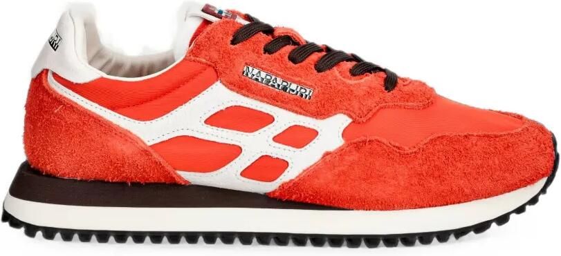 Napapijri Sneakers met suède vlak Oranje