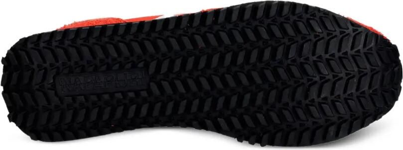 Napapijri Sneakers met suède vlak Oranje - Foto 5