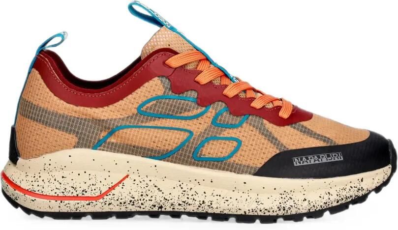 Napapijri Sneakers met logoprint Beige