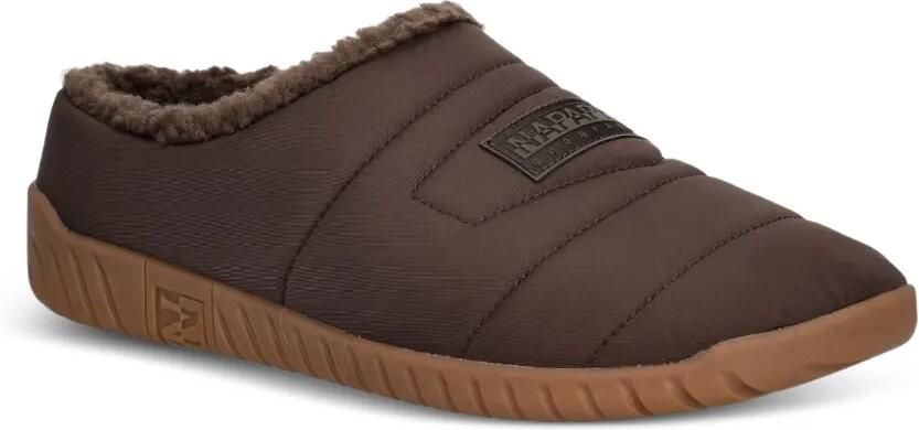 Napapijri Noreg gewatteerde slippers Bruin