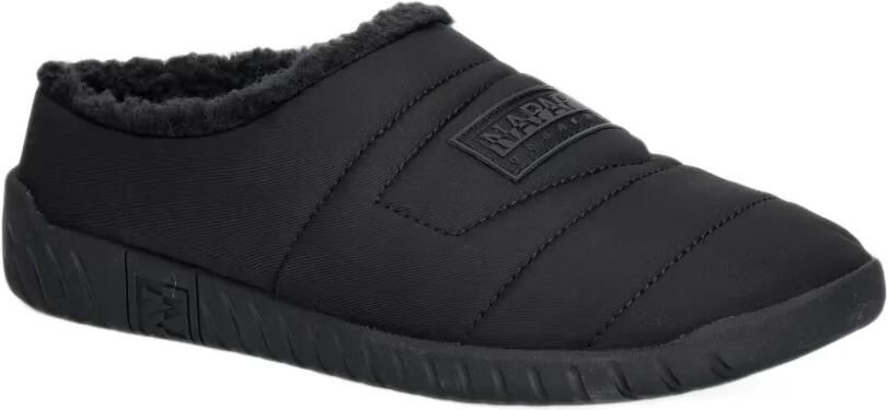 Napapijri quilted logo-patch slippers Zwart - Foto 4