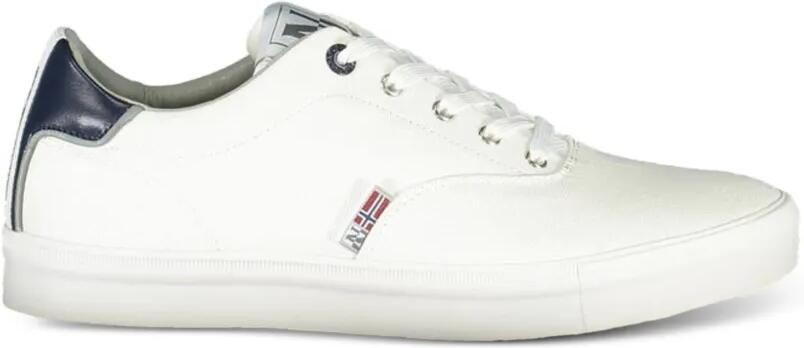 Napapijri Sneakers met logopatch Wit
