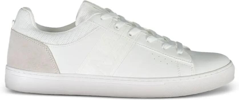 Napapijri Sneakers met suède vlak Wit