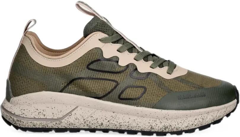 Napapijri Tracer sneakers met vlakken Groen