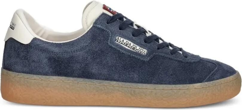 Napapijri Tuff sneakers met suède afwerking en logo-patch Blauw