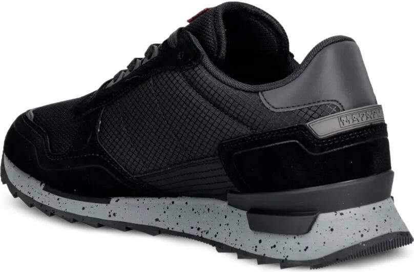 Napapijri Valor sneakers met vlakken en logo-patch Zwart - Foto 2