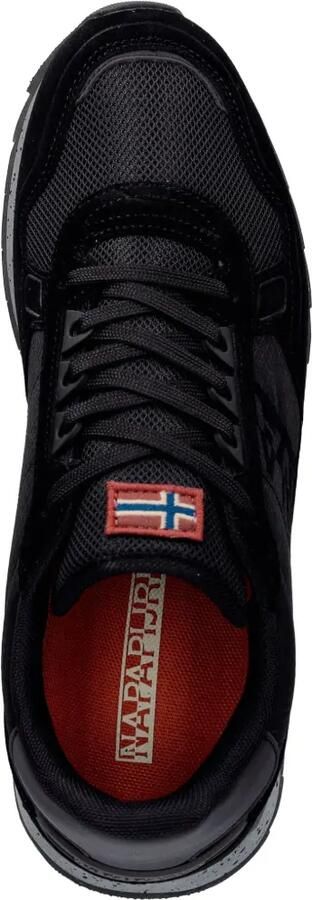 Napapijri Valor sneakers met vlakken en logo-patch Zwart - Foto 4