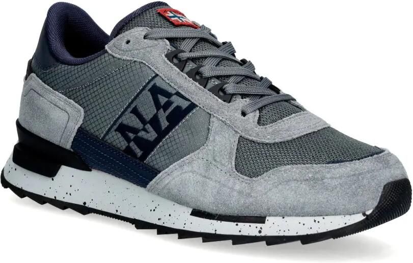 Napapijri Valor Ripstop sneakers met vlakken en logoprint Grijs - Foto 3