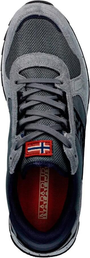 Napapijri Valor Ripstop sneakers met vlakken en logoprint Grijs - Foto 4