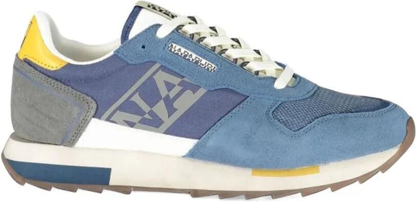 Napapijri Virtus logo-print sneakers Blauw