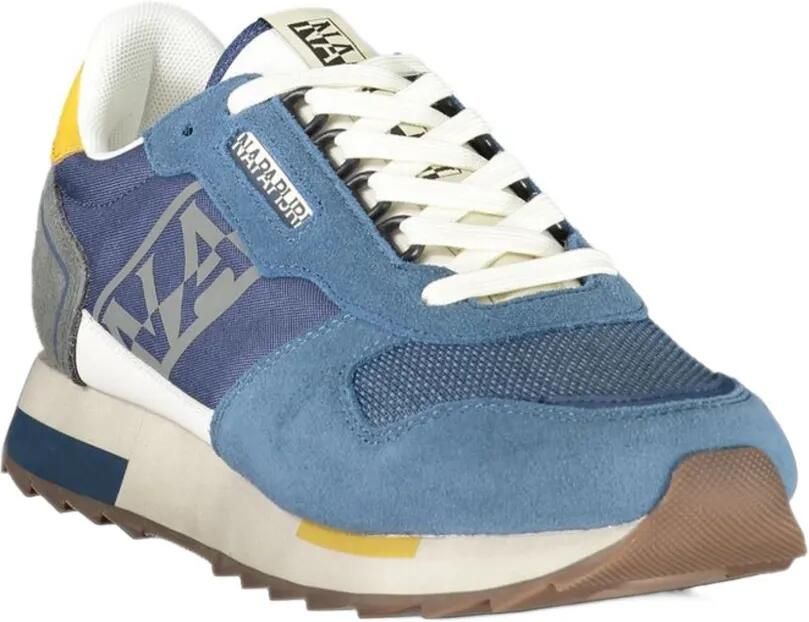 Napapijri Virtus logo-print sneakers Blauw - Foto 3