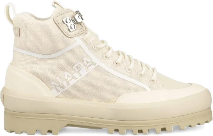 Napapijri x Superga sneakers met chunky zool Beige