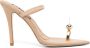 Natasha Zinko Leren sandalen Beige - Thumbnail 1