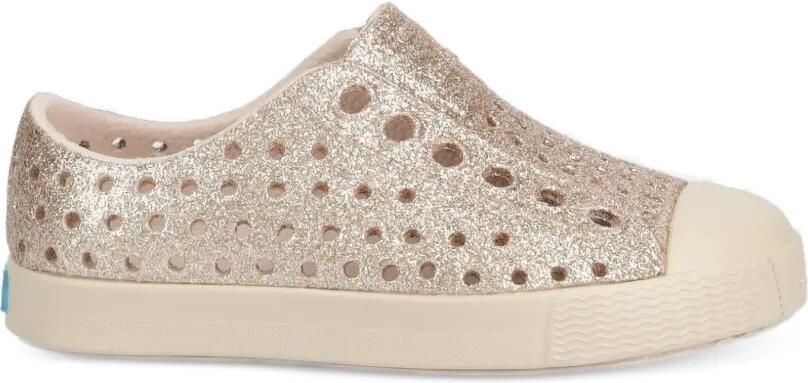 Native Jefferson sneakers met glitter-effect Beige - Foto 5