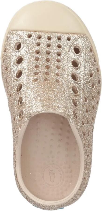 Native Jefferson sneakers met glitter-effect Beige - Foto 2