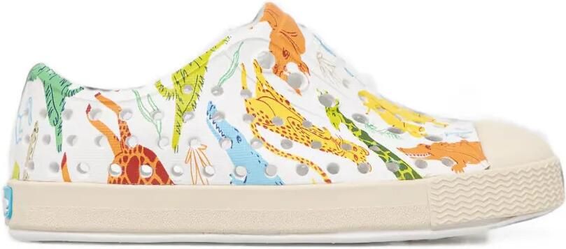 Native Sneakers met dierenprint Wit