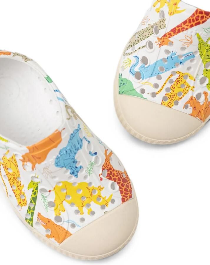Native Sneakers met dierenprint Wit - Foto 3