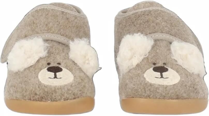 NATURINO Bidaim animal-patch slippers Beige - Foto 2