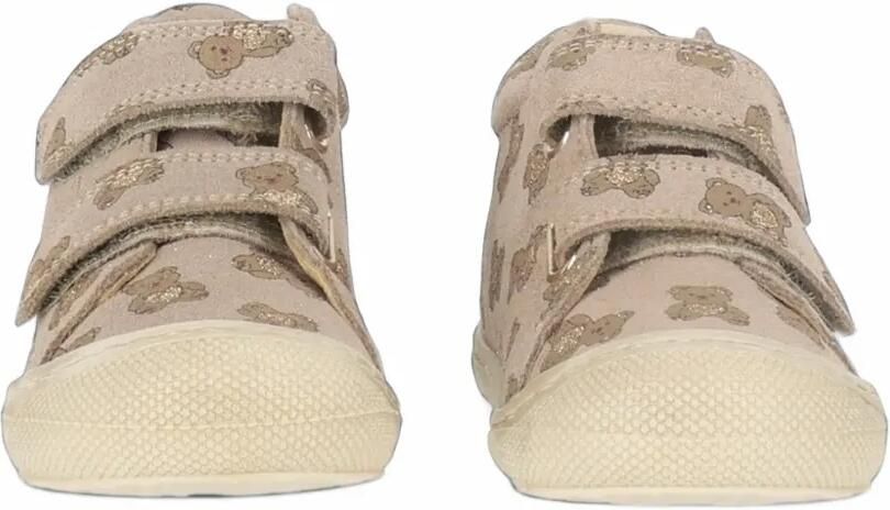 NATURINO Cocoon teddy-bear print sneakers Beige - Foto 3