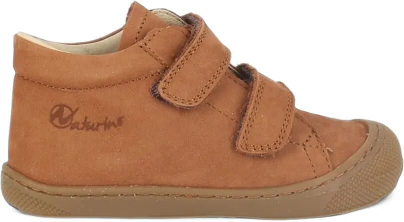 NATURINO Cocoon touch-strap sneakers Bruin