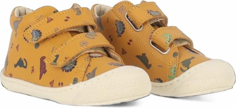 NATURINO Cocoon VL dinosaur-print sneakers Beige