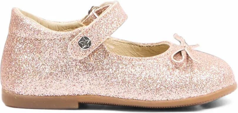 NATURINO glitter-effect ballet flats Roze - Foto 5