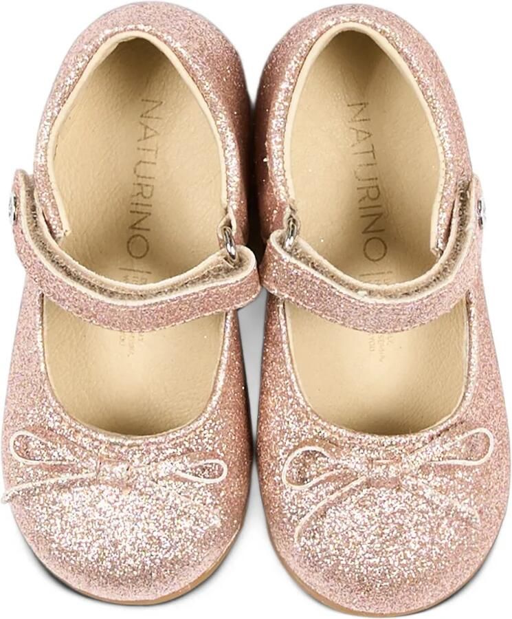 NATURINO glitter-effect ballet flats Roze - Foto 2