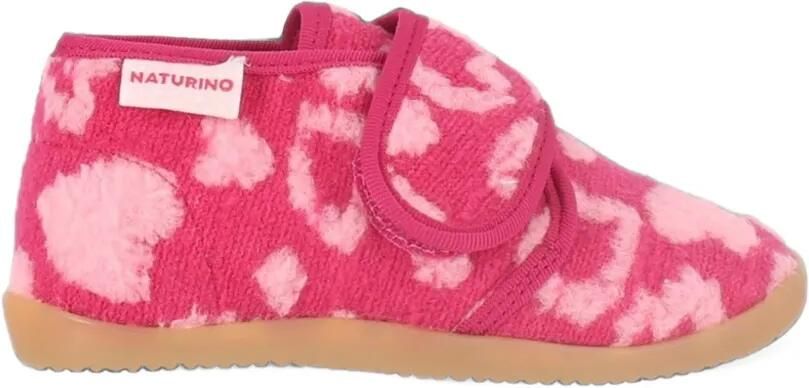 NATURINO heart-print touch-strap trainers Roze - Foto 4