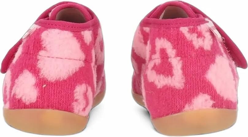 NATURINO heart-print touch-strap trainers Roze - Foto 2