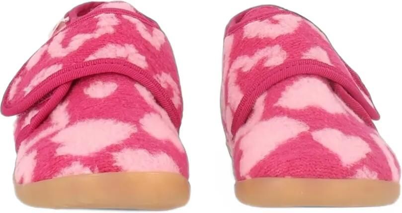 NATURINO heart-print touch-strap trainers Roze - Foto 3