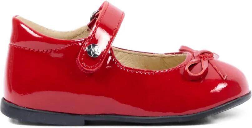 NATURINO Lakleren ballerina's met strikdetail Rood - Foto 4