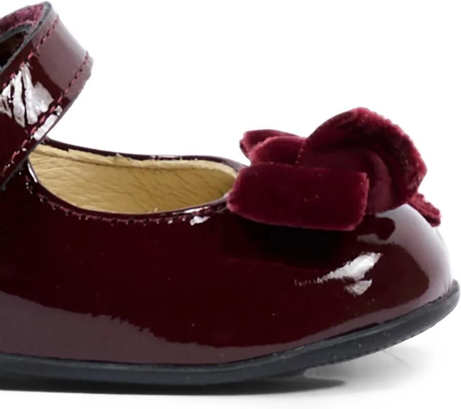 NATURINO Lakleren ballerina's met strikdetail Rood - Foto 2