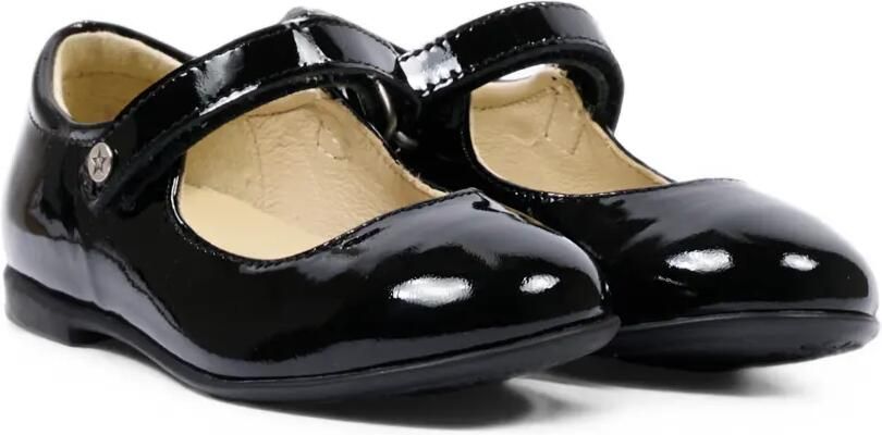 NATURINO Lakleren ballerina's Zwart