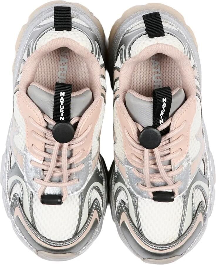NATURINO Metallic sneakers Wit - Foto 3