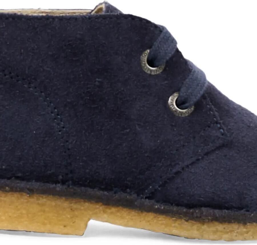 NATURINO Milky suède enkellaarzen Blauw - Foto 2