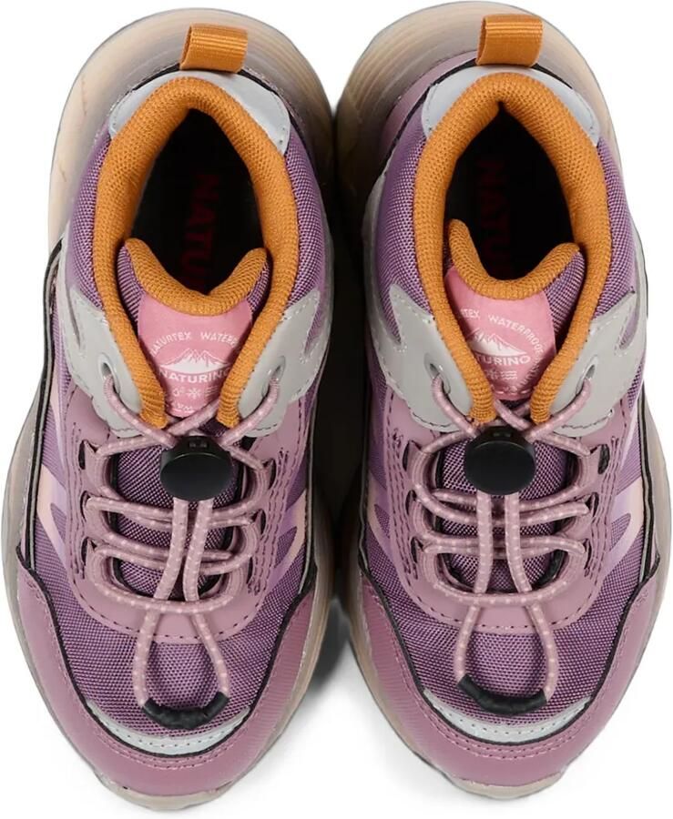 NATURINO Naturtex sneakers met vlakken Roze - Foto 2
