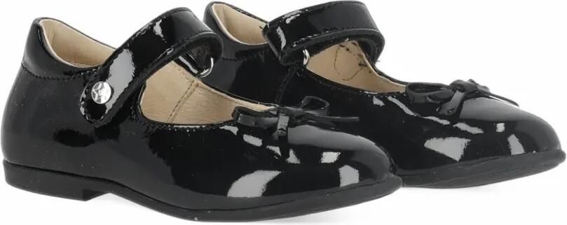 NATURINO patent-leather ballet flats Zwart