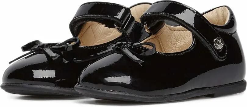 NATURINO patent leather ballet flats Zwart