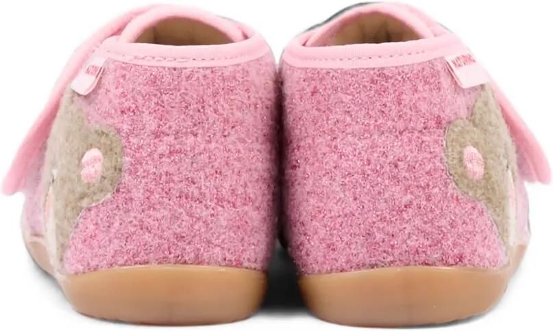 NATURINO Schoenen met klittenband en beerpatch Roze - Foto 3