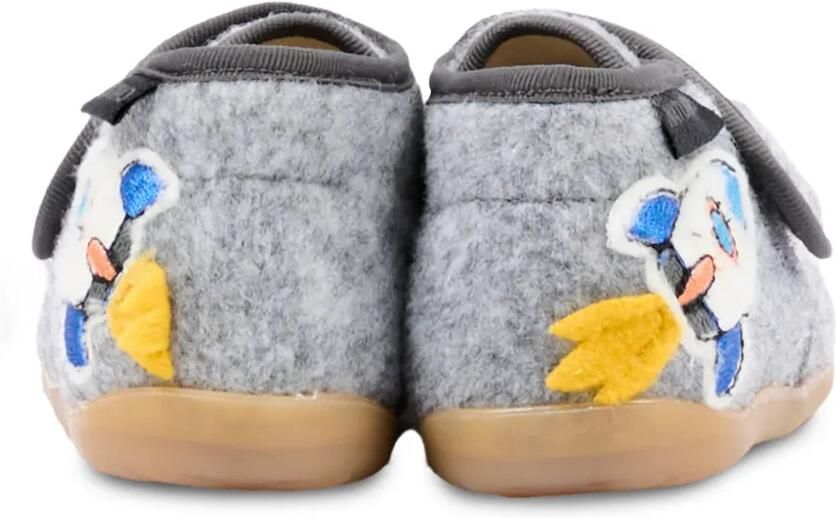 NATURINO Sneakers met klittenband en raketpatch Grijs - Foto 3