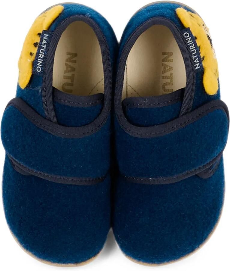 NATURINO Sneakers met klittenband en tijgerpatch Blauw - Foto 2
